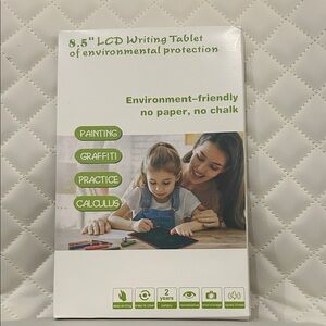 8.5" Black LCD Writing Tablet - Environment-Friendly Digital Notepad